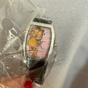 Garfield Character Watch with Black Strap